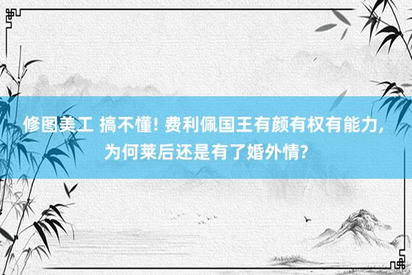 修图美工 搞不懂! 费利佩国王有颜有权有能力, 为何莱后还是有了婚外情?